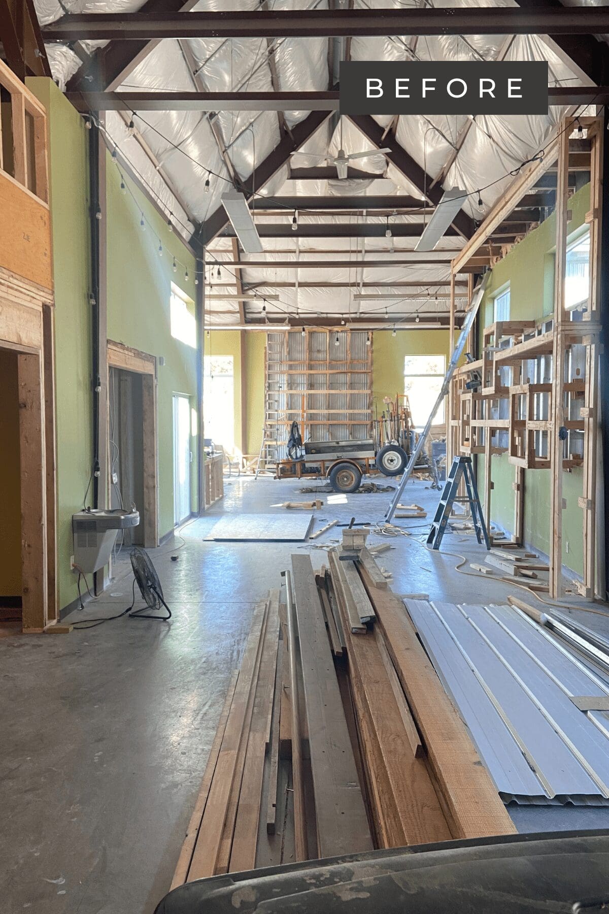 commercial construction project, the studio at K|D in Tulsa, interior design by Kirkendall Design