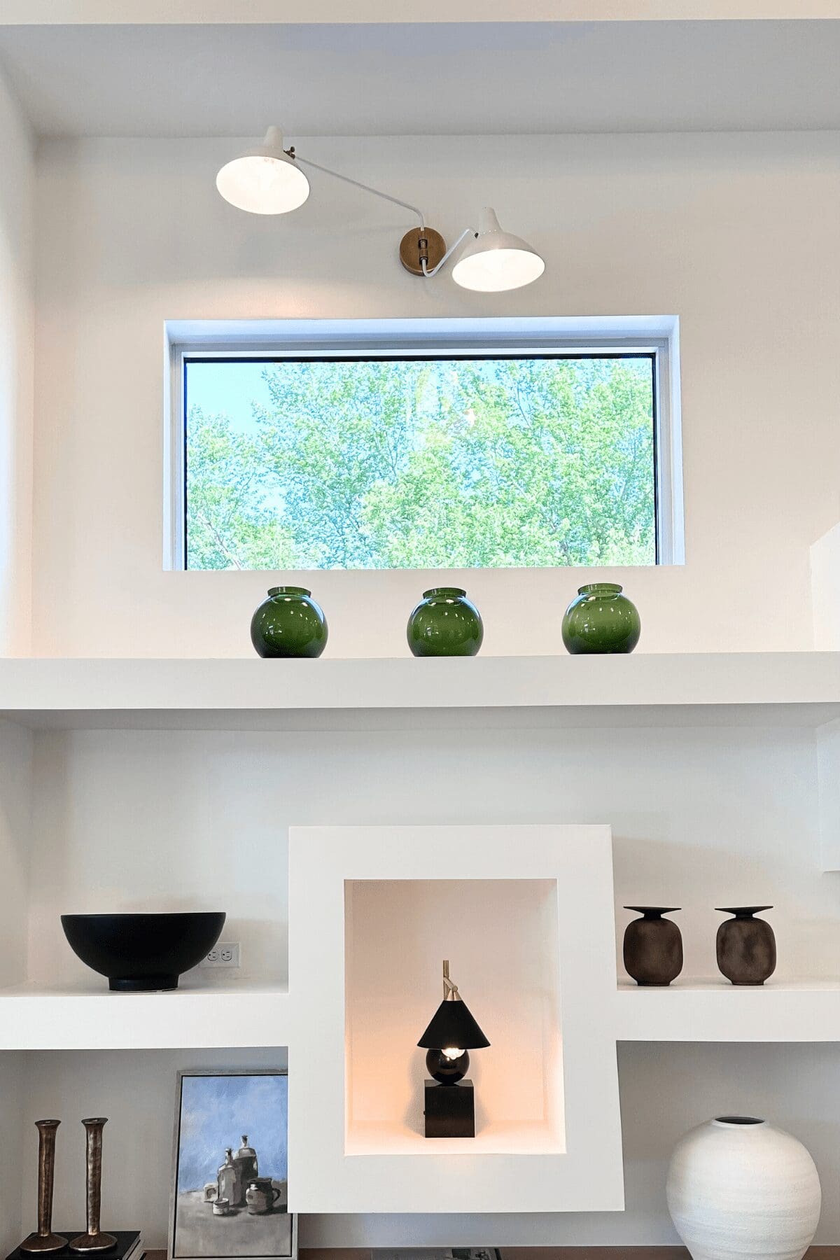 custom shelves by Kirkendall Design