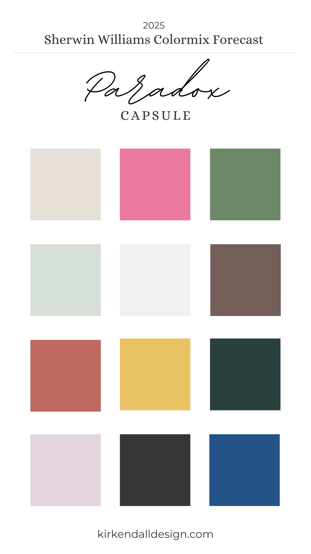 Our Design Team’s Favorite Paint Colors From the SherwinWilliams 2025