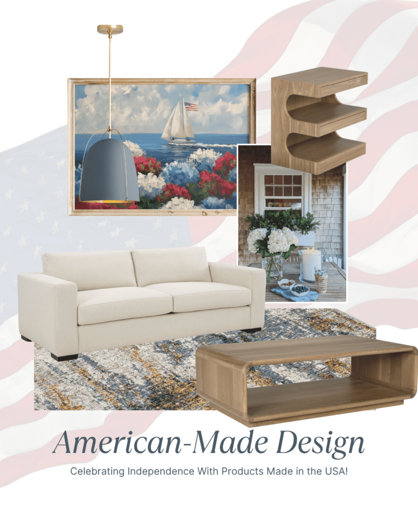 Selections of American-made furniture from our exclusive trade accounts, made available to our interior design clients.