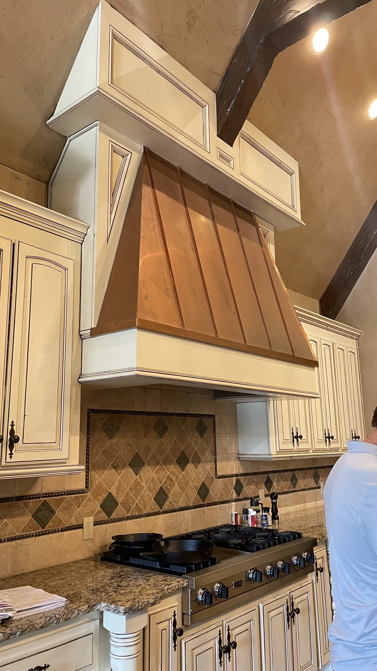 Old World Kitchen before & after