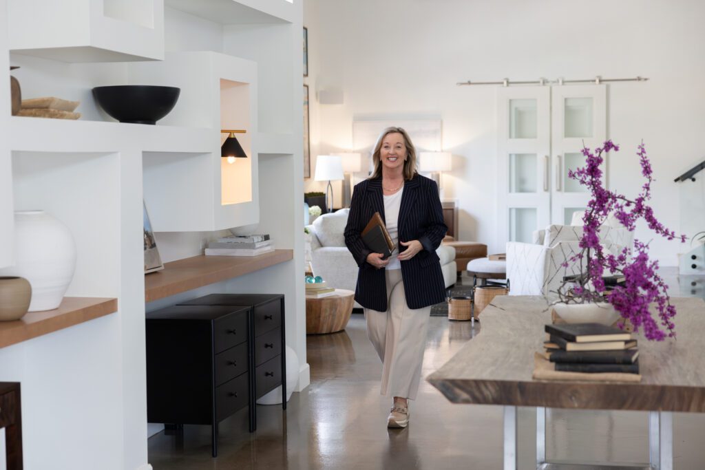 Kirkendall Design's Tulsa Women in Business Profile excerpt from TulsaPeople, featuring Julia Kirkendall