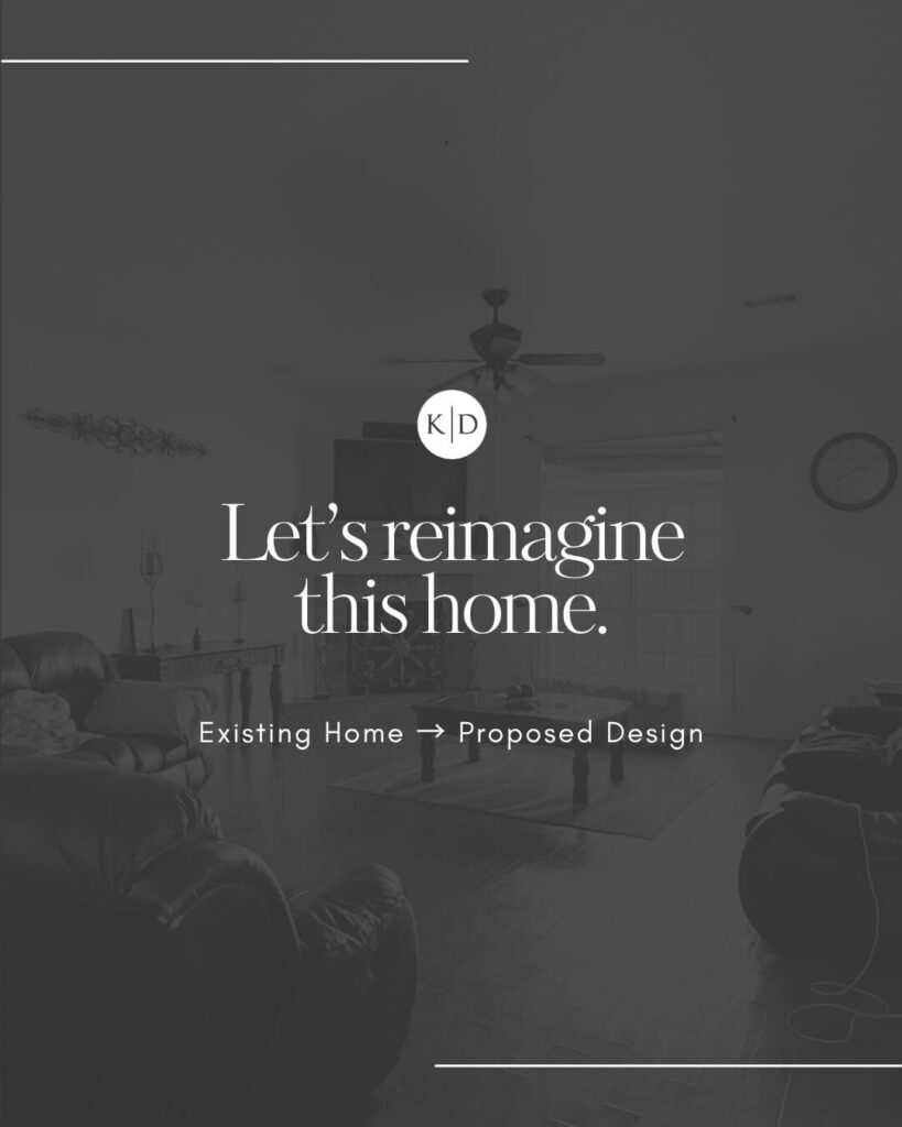 Luxury interior design renderings showcasing the planned transformation of a Tulsa home, including a modernized living room, refreshed kitchen, updated dining room, and custom billiards lounge.